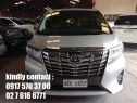2016 Toyota alphard