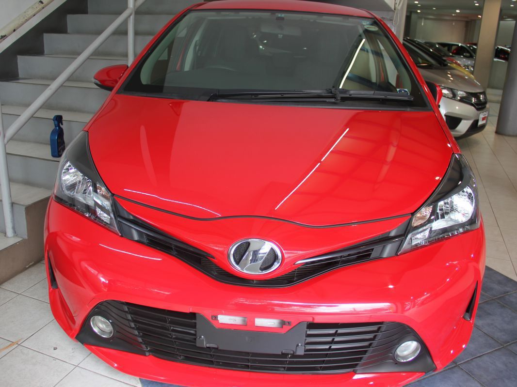 2014 Toyota VITZ - RED for sale | 55 000 Km | Automatic transmission ...