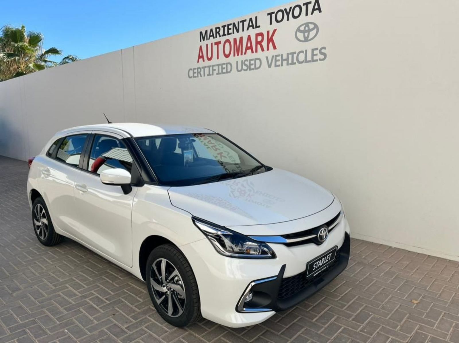 New Toyota Starlet XS 1.5 MT  for sale in Windhoek, Walvis Bay, Okahandja, Gobabis, Mariental, Otjiwarongo, Ongwediva, Namibia