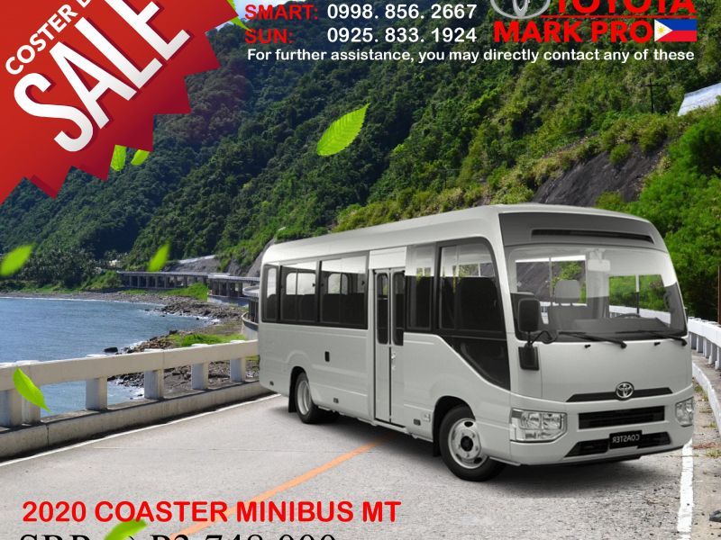 2020 Toyota Coaster Minibus 4.0L MT Philippines for sale Brand