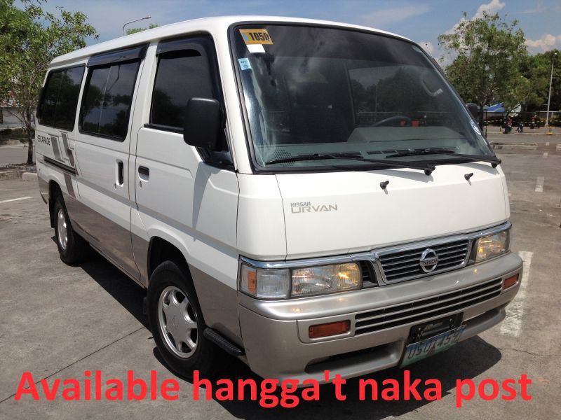 Nissan urvan escapade for sale store second hand