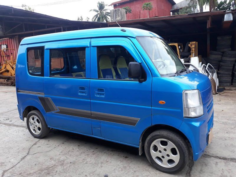 2005 Suzuki Multicab Square eye Van 4x4 Manual Blue w Design for sale ...