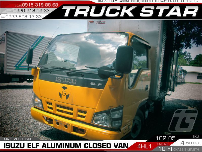 Download 2017 Isuzu Elf Aluminum Closed Van for sale | 1 000 000 Km ...
