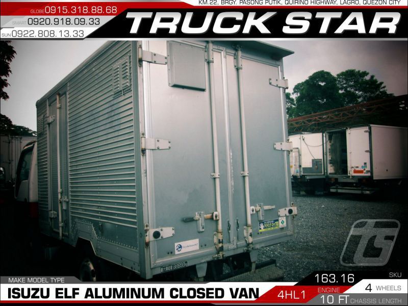 Download 2017 Isuzu Elf Aluminum Closed Van for sale | 100 000 Km - Truck Star Motor Sales