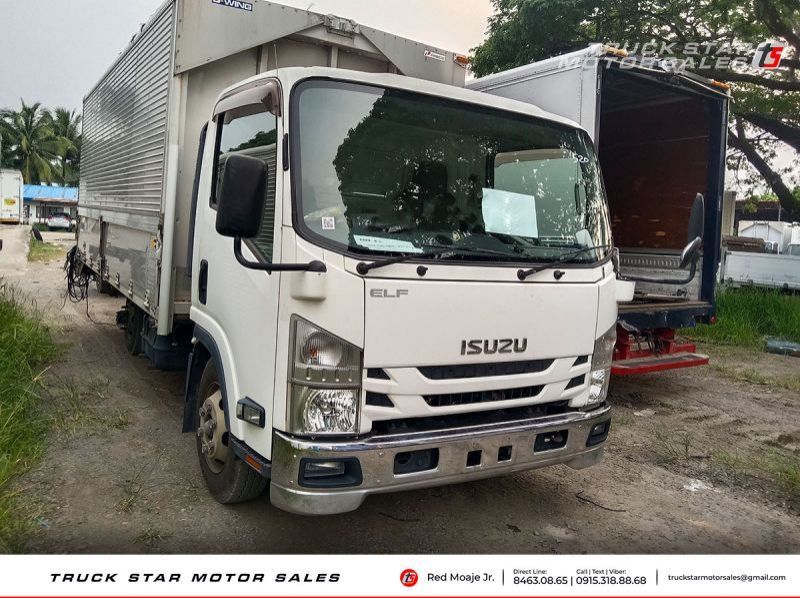 Used Isuzu Elf Wing Van Truck | New Model | Wide | Truck For Sale  for sale in Quezon City, Philippines