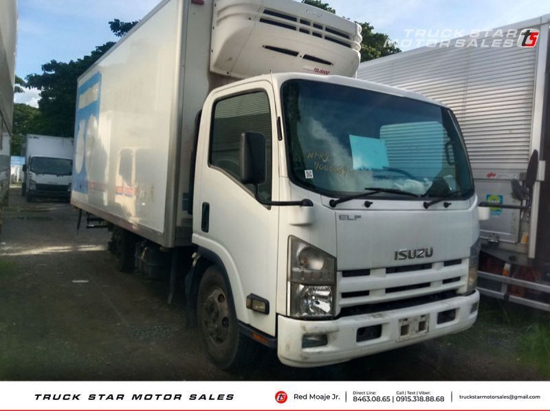 2024 Isuzu Elf Refrigerated Van Truck | New Model | Wide | Leafspring TRUCK FOR SALE! pictures