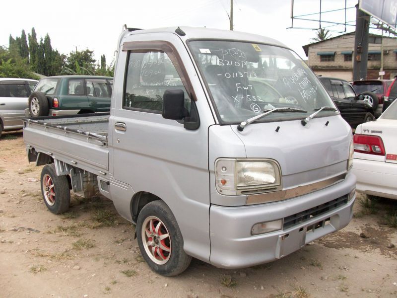 Daihatsu hijet размер багажника