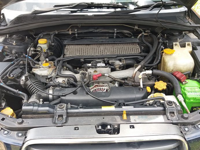 2005 subaru forester xt engine